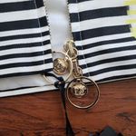 Versace NWT White Base Geometric Yellow Black Chic Boho Full Zip Jacket Size 42 Photo 3