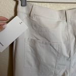 Lululemon City Sleek 5 Pocket Wide Leg HR 7/8 Pant Sz 32 White Opal Plus Size Photo 6