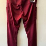 Members Mark Burgundy Compression Ankle Leggings XXL Photo 6