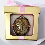 Disney Princess Belle Beauty and the Beast Citrine Birthstone Month Pin NIB Photo 1