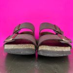 Birkenstock Arizona Brown Birko-Flor Two Strap Slip-On Sandal Sz 39 Photo 1