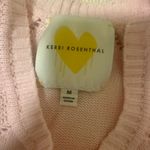 Kerri Rosenthal Pink Knit Sweater Heart Detail Size M Size M Photo 5