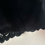 Java Woman’s Plus Black Floral Lace 3/4 Sleeve Dressy Top Sz 1X 18/20 Photo 4