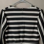 Silence + Noise sz S black white strip long sleeve romper Photo 7
