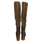 Vince Corinne Suede Knee-High Boots 7.5 Photo 3