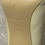 Coach NWD  Zan Pointed Toe Pumps Size 6.5B Tan & Black Leather Heels Photo 7
