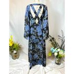 Free People Melrose Bell Sleeve Floral Maxi Dress Night Combo 2 Photo 14