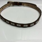 Brazos Joe Belt Co. Nocana, Texas, USA Thin Concho Belt Silver Photo 13