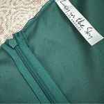 Lucy in the Sky Miley Puff Sleeve Wrap Dress In Hunter Green Photo 3