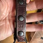 NAVAJO J.C. DELGARITO Sterling Stamped 4 Pc Vintage w/ Brown Leather Belt Sz 39 Photo 6