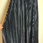Laundry by Shelli Segal  Pleated Crushed‎ Velvet Midi Skirt Photo 1