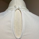 Halogen Ivory Cloud women’s polyester long sleeve pretty Madonna blouse sz XL Photo 23