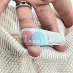 Free People FP BEACH Women's Hailee Cream Cozy Textured Knit Mid-Rise Jogger Pants Size S/P Photo 7