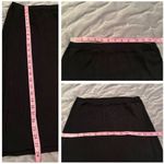 Cyrus Knit Faux Wrap Pencil Skirt Mini Black S Photo 6