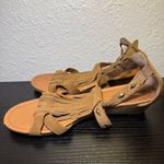 Minnetonka  Merriam Suede Wedge Sandals‎ Fringe Boho Leather Womens 10 Gladiator Photo 4