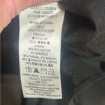 Naked Zebra black sleeveless mini dress tie at waist ladies Large NWT Photo 4