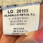 Vilagallo Blue White Striped Open Cardigan Sweater Size 40 / US 8 Pearls Tweed Photo 4