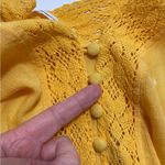 Modcloth NWT Frock & Frill. Sunshine of Your Love Yellow Floral Midi Dress Sz 6 Photo 8