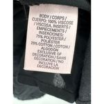 Victoria's Secret Women Black Swim Cover Up Crochet Trim Basic Neutral Size M Photo 6