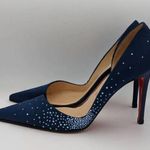 Christian Louboutin Helmoon d'Orsay satin pumps size EU 39 Photo 0