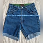 RARE VTG JC de Castlebajac 100% Cotton Blue Jean Rolled Raw Hem Shorts 90s Photo 5