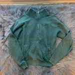 PINK - Victoria's Secret Green Half Zip Photo 0