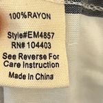 Sweet Wanderer  Women’s White & Gray Striped Long Sleeve Button Down Shirt Photo 3