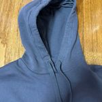 COS Relaxed-Fit Maxi Sweatshirt Dress - navy Photo 4