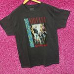 Nirvana Never Mind Live Grunge Tshirt Size Large  Photo 2