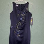 Maggy London NEW semi formal dress embroidered flowers humming bird motb Photo 1