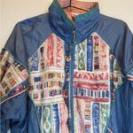 Athletic Works Vintage 90s Multicolor Windbreaker Tracksuit Jacket Grannycore Photo 1