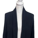 Vince  Long Sleeved Open Front Cardigan Sweater Knit Black Womens Size XS Photo 1