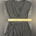 Double Zero  Small Black Zipper Jumpsuit Photo 1