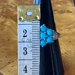 Sleeping Beauty Turquoise Sterling Silver Ring Size 7 Blue Photo 7