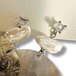 Free People Ariana Ost Pearl Shell Beautiful Stranger Dangles Earrings NWT Beach Photo 14