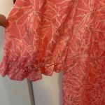 Vintage 50 60s ELEANORE HADLEY pink/white Floral Puff Sleeve Hippie Dress LG Pink Photo 5
