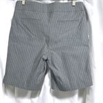 Hilary Radley Light Blue Bermuda Shorts with Pinstripes Photo 1