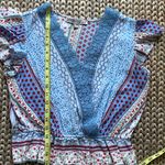 Gypsies & Moondust croptop NWOT Blue Purple Large Photo 8