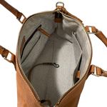 Dooney & Bourke Camel Brown DILLEN Crossbody Satchel Leather Handbag Photo 3