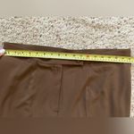 Focus 2000 Women’s Dress Pants Size 16W Brown Flat Front Stretch Slacks Photo 3