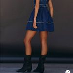 Free people Aultry Embellished Mini Dress Blue Size XS Photo 5