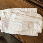 Loft Brushed Waffle Puff Sleeve Top in Heather sz XS NWT Photo 6