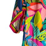 Trina Turk Rainforest Tropical Palm Print Swim Tunic Dress Beach Coverup Size M Photo 5