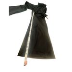 NY & Co Sleeveless/Collard /Belted/Wide Leg jumpsuit Black/White Sz L NWT Black Size L Photo 5