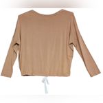 Hale Bob NWT Stretch Knit Pajama Set Drawstring Camel S Photo 2