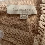 Dance & Marvel Dance & Marcel women’s beige cropped sweater size S/M. Photo 5