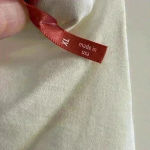 Dina Be Dina‎ be white bodysuit halter top made in USA. XL. NWT Photo 5