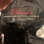 Blondie Nites Black / Floral Prom Dress Photo 2