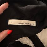 STILLWATER CLOTHING Mila‎ Wrap Crop Top NWT Sz Medium Black Photo 4