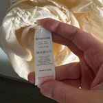 Pretty Little Thing NWT Maternity Cream Linen Mix Ruched Detail Bodycon Mini Dress 4 Photo 9